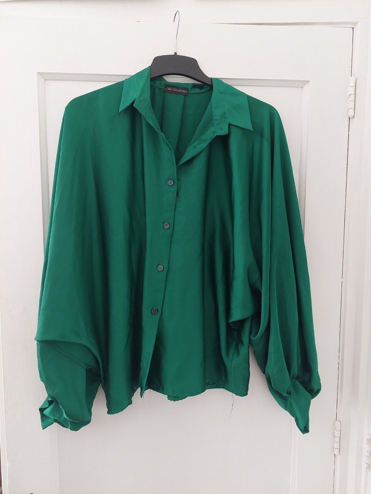 Groene blouse  - NEW COLLECTION maat universeel, Kleding | Dames, NEW COLLECTION, Ophalen, Zo goed als nieuw, Groen
