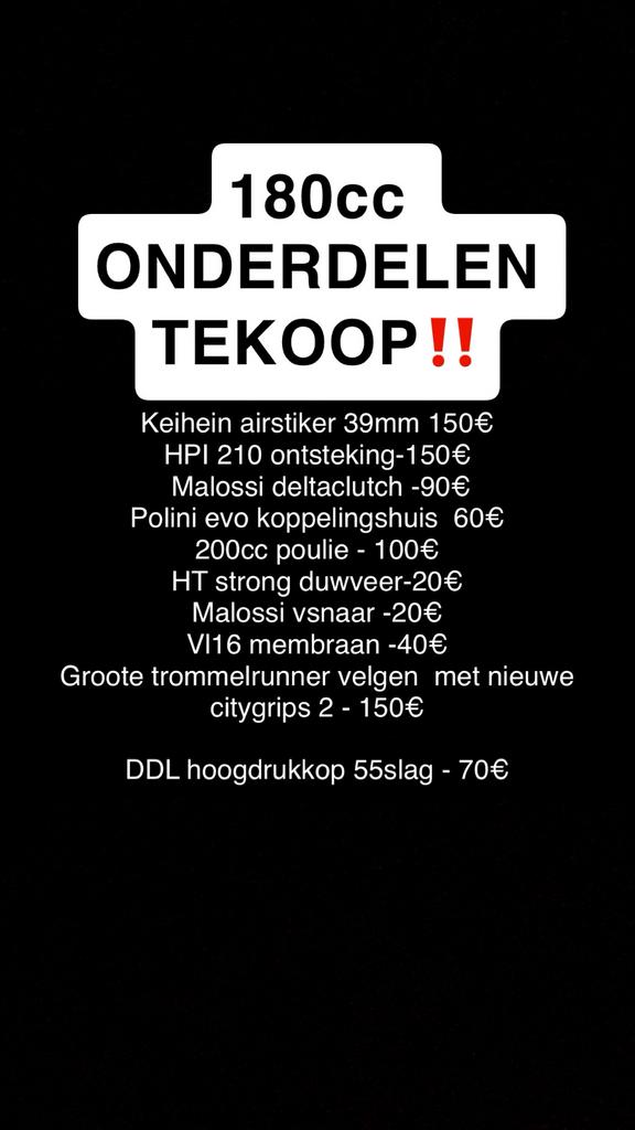 Piaggio 125-180cc 2takt onderdelen, Fietsen en Brommers, Scooters | Piaggio, Ophalen of Verzenden, Benzine, Overige modellen
