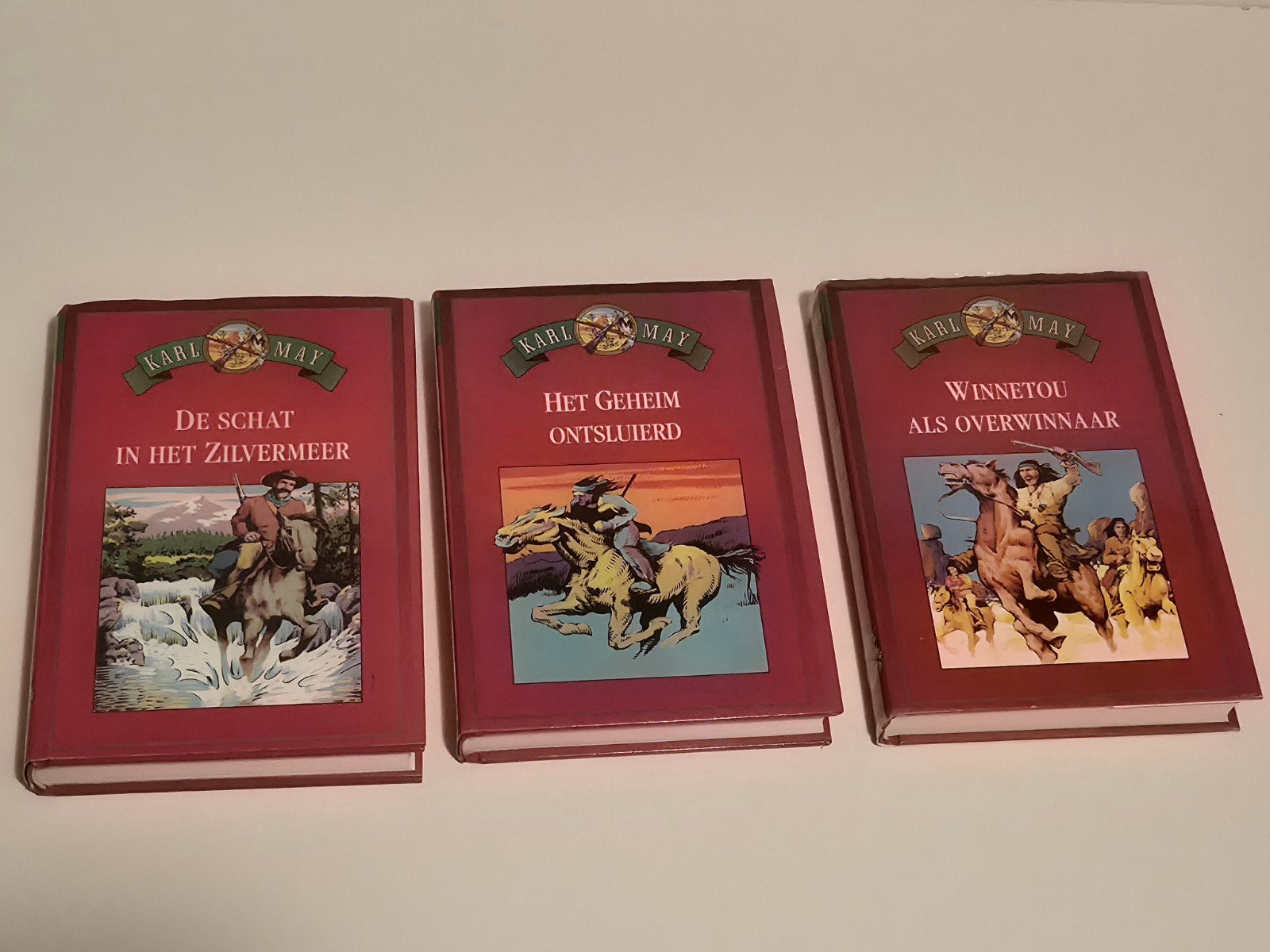 Karl May Boeken: De Schat, Het Geheim, Winnetou, Ophalen of Verzenden