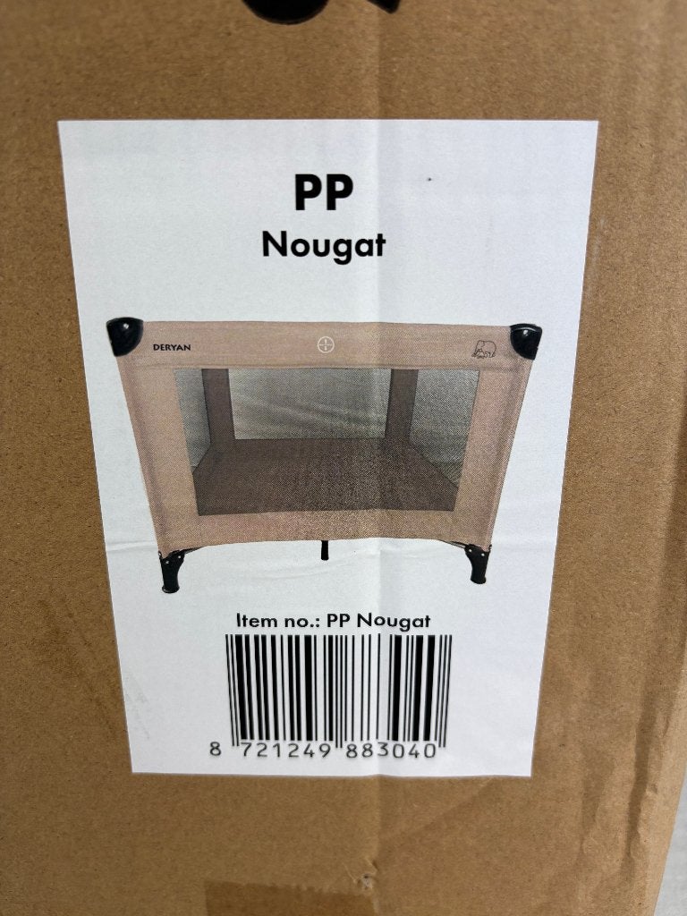 DERYAN Inklapbare Kinderbox 100x100 cm – Nougat, Nieuw, Ophalen of Verzenden, Marithaime 8 6662 WD Elst Nederland, DERYAN B.V.