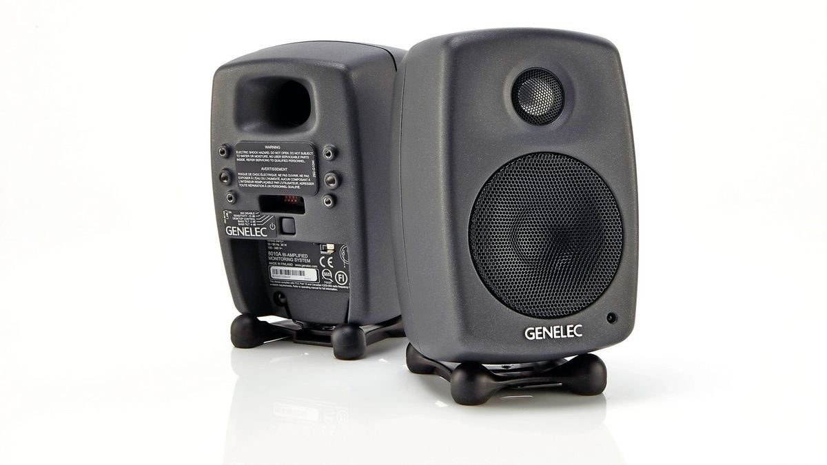Genelec 8010A Bi-Amplified Studiomonitoren (Paar), Overige merken, Studiomonitor, Verzenden, Zo goed als nieuw