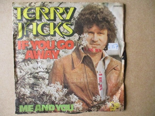 s2729 terry jacks - if you go away 2, Cd's en Dvd's, Ophalen, Gebruikt, 7 inch, Overige genres