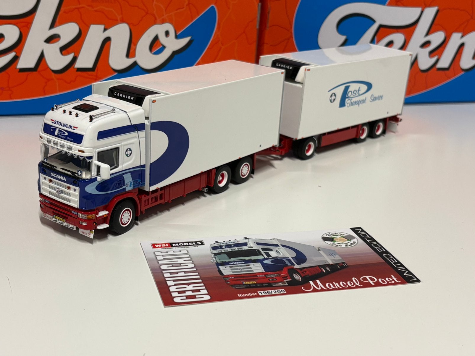 Wsi Marcel Post, Ophalen of Verzenden, Zo goed als nieuw, Bus of Vrachtwagen, Wsi