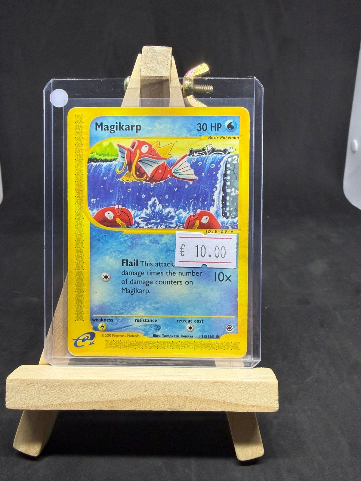 Magikarp 118/165 gd/lp+, Ophalen of Verzenden, Zo goed als nieuw