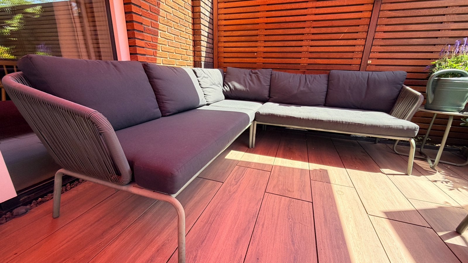 Luxe hoek loungesets van Karwei – 2 hoek sets beschikbaar, Ophalen, Zo goed als nieuw, Overige materialen, 2 zitplaatsen