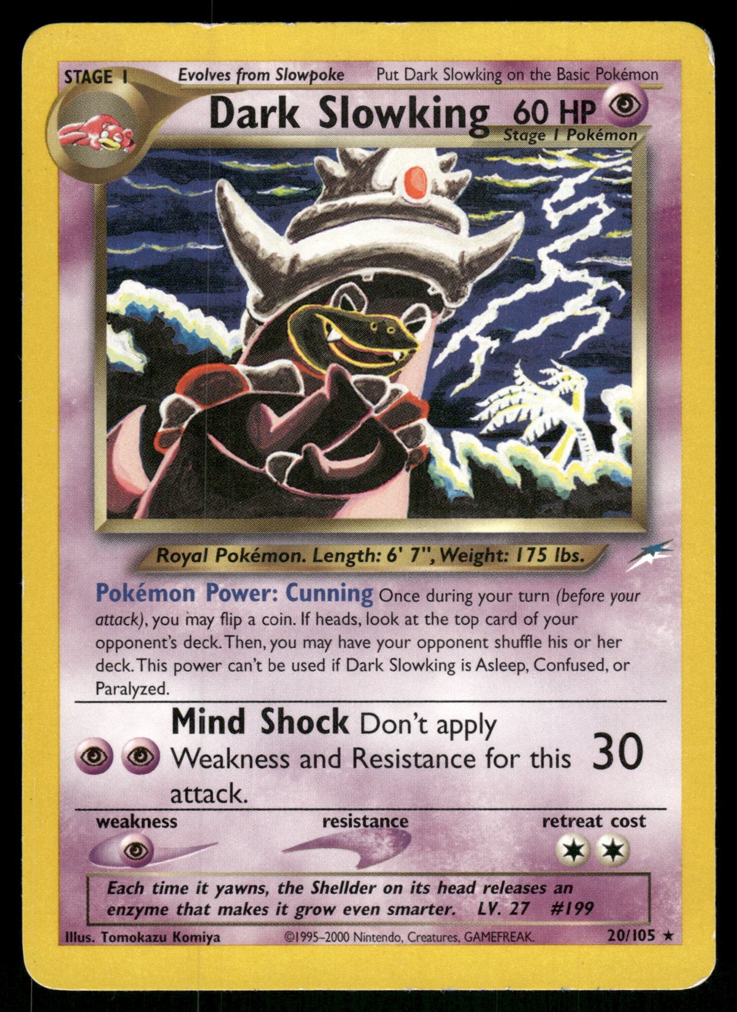 Dark Slowking 20/105 - Neo Destiny (NM), Verzenden, Gebruikt
