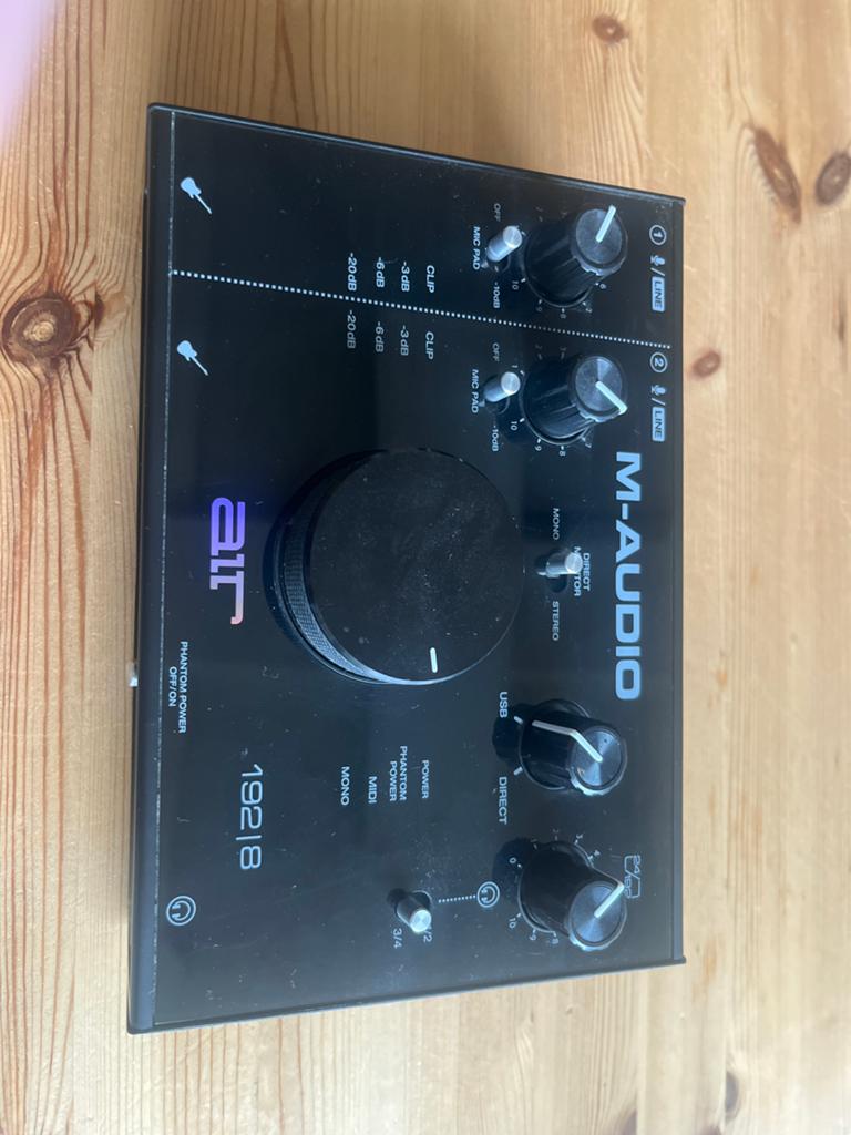 M-Audio AIR 192|8 Audio Interface, Computers en Software, Geluidskaarten, Ophalen of Verzenden, Zo goed als nieuw, Extern