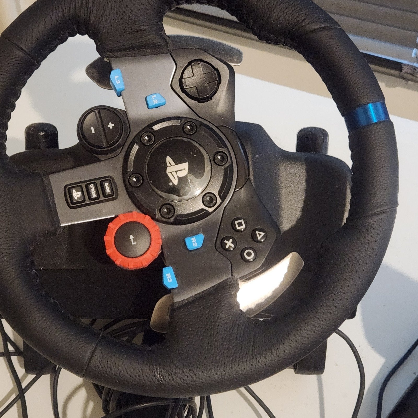 Logitech G29 racestuur met pedalen voor PlayStation/PC, Ophalen, Racestuur, Force feedback, PlayStation