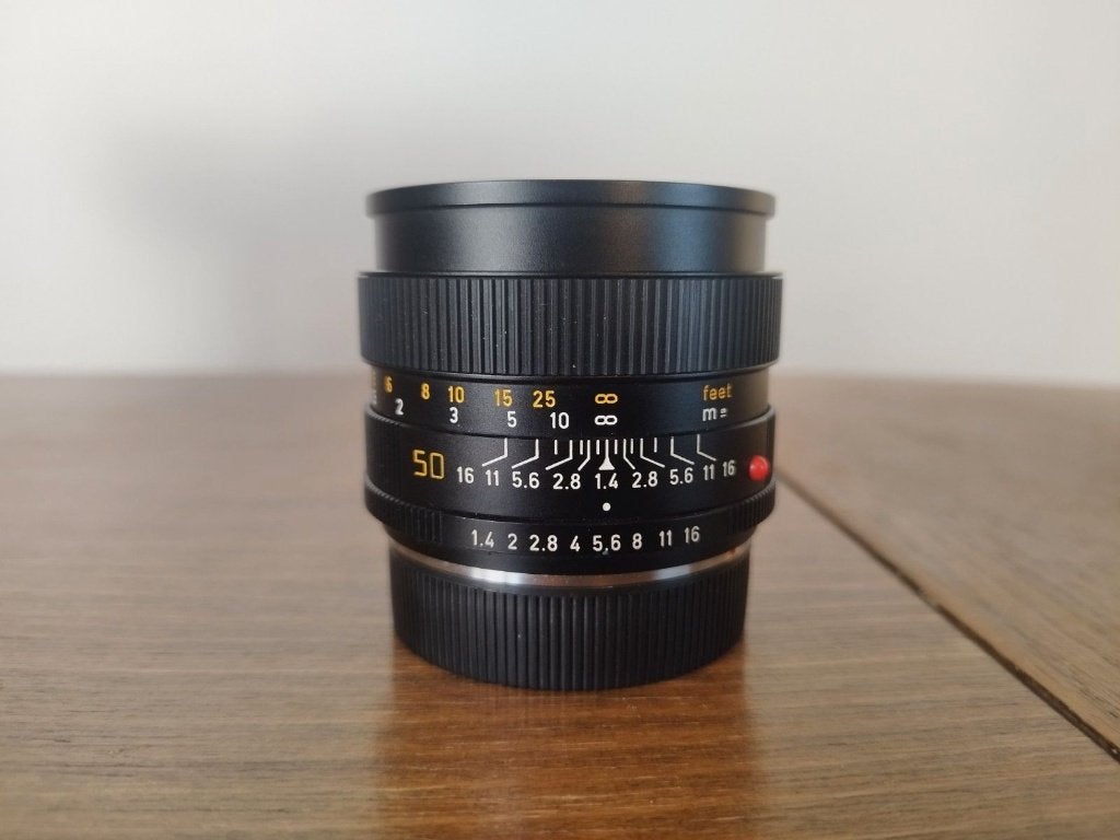 Leica Summilux R 50mm f/1.4 E55, Verzenden, Zo goed als nieuw, Leica, Standaardlens