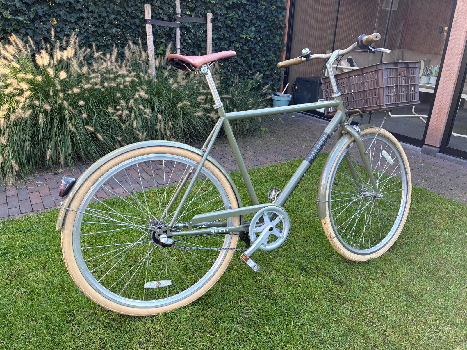 Herenfiets / citybike - Spirit valenti, Versnellingen, Zo goed als nieuw, 57 tot 61 cm, Ophalen