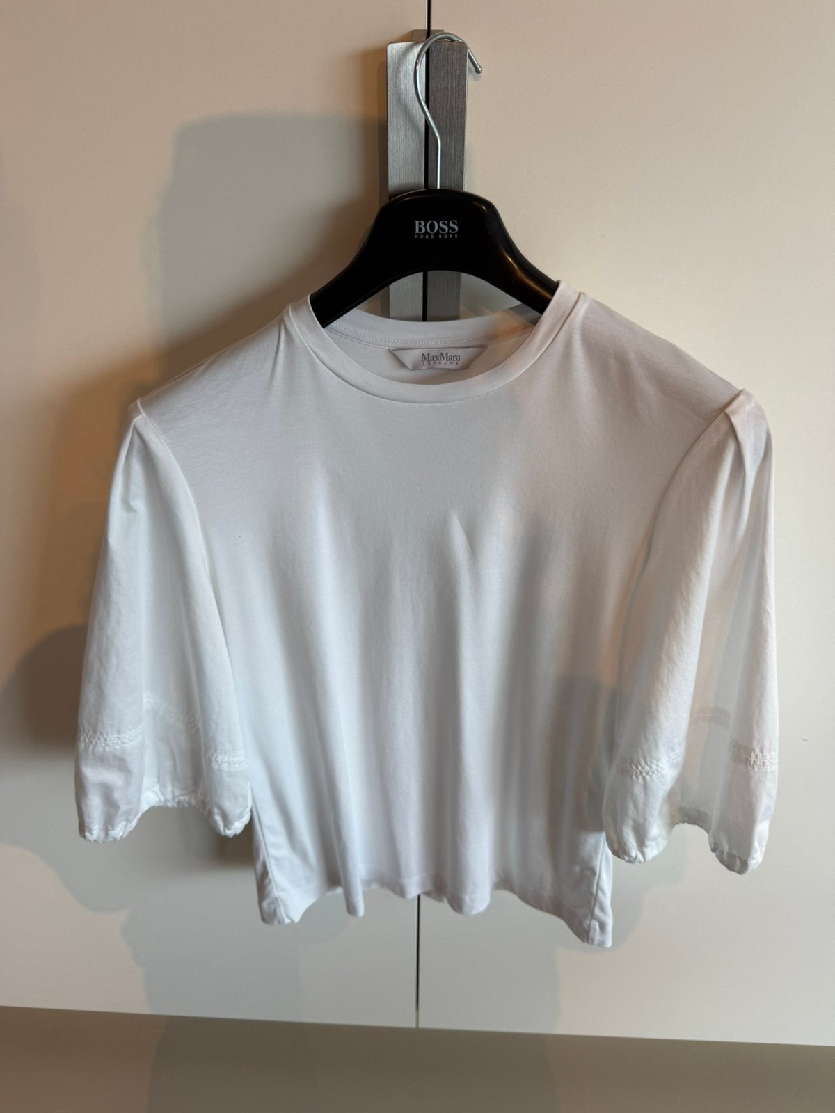 Max Mara top maat 38, Maat 38/40 (M), Verzenden, Wit, Zo goed als nieuw