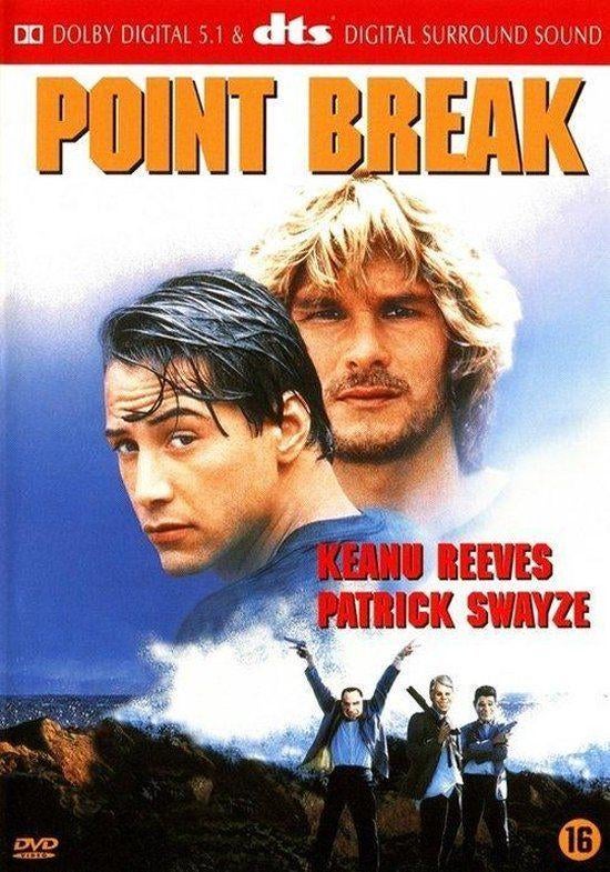 Point Break (1991), Vanaf 16 jaar, Verzenden, Zo goed als nieuw, Actiethriller
