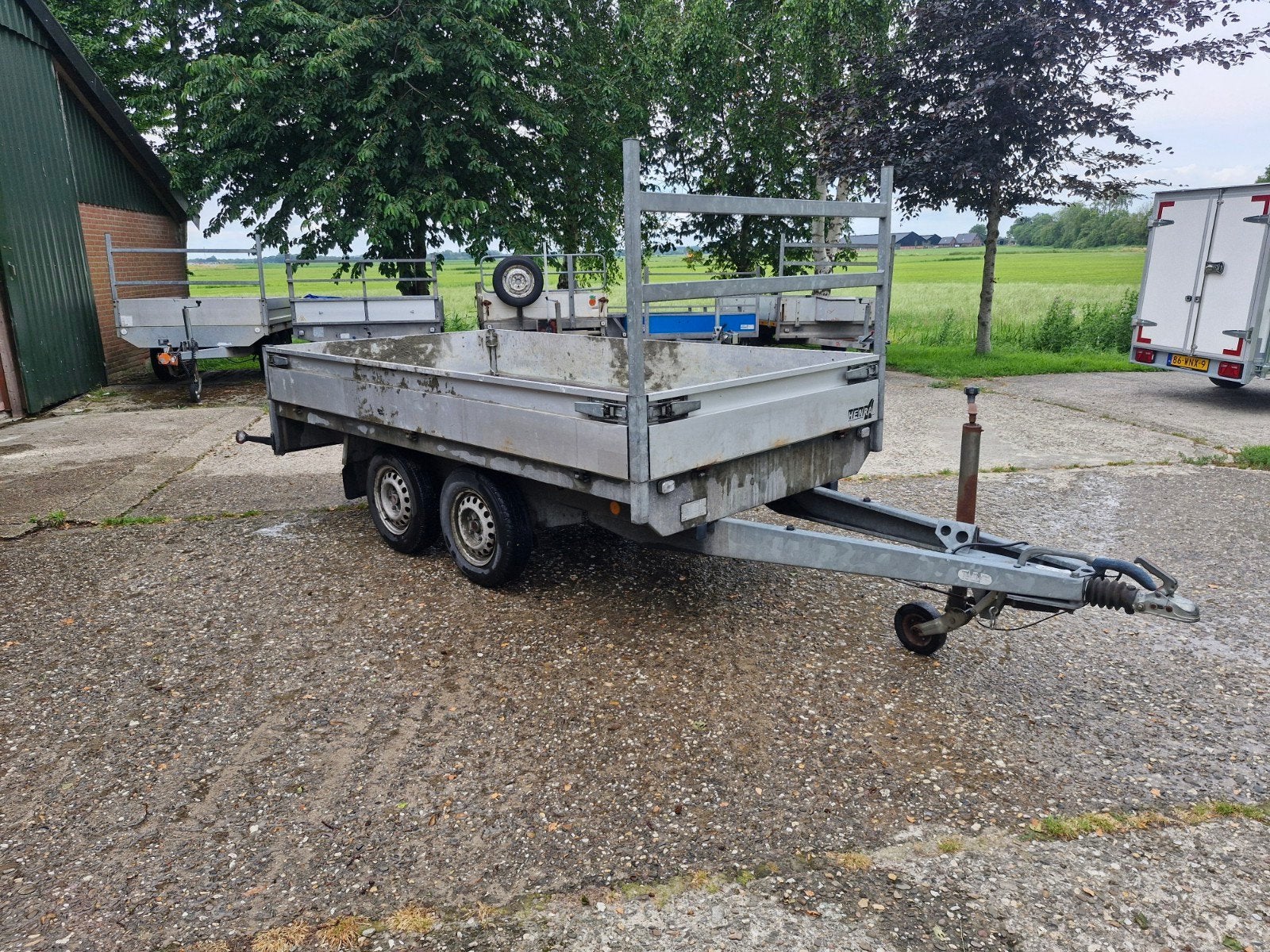 Henra aanhangwagen 2000kg, Ophalen, Gebruikt, -, -