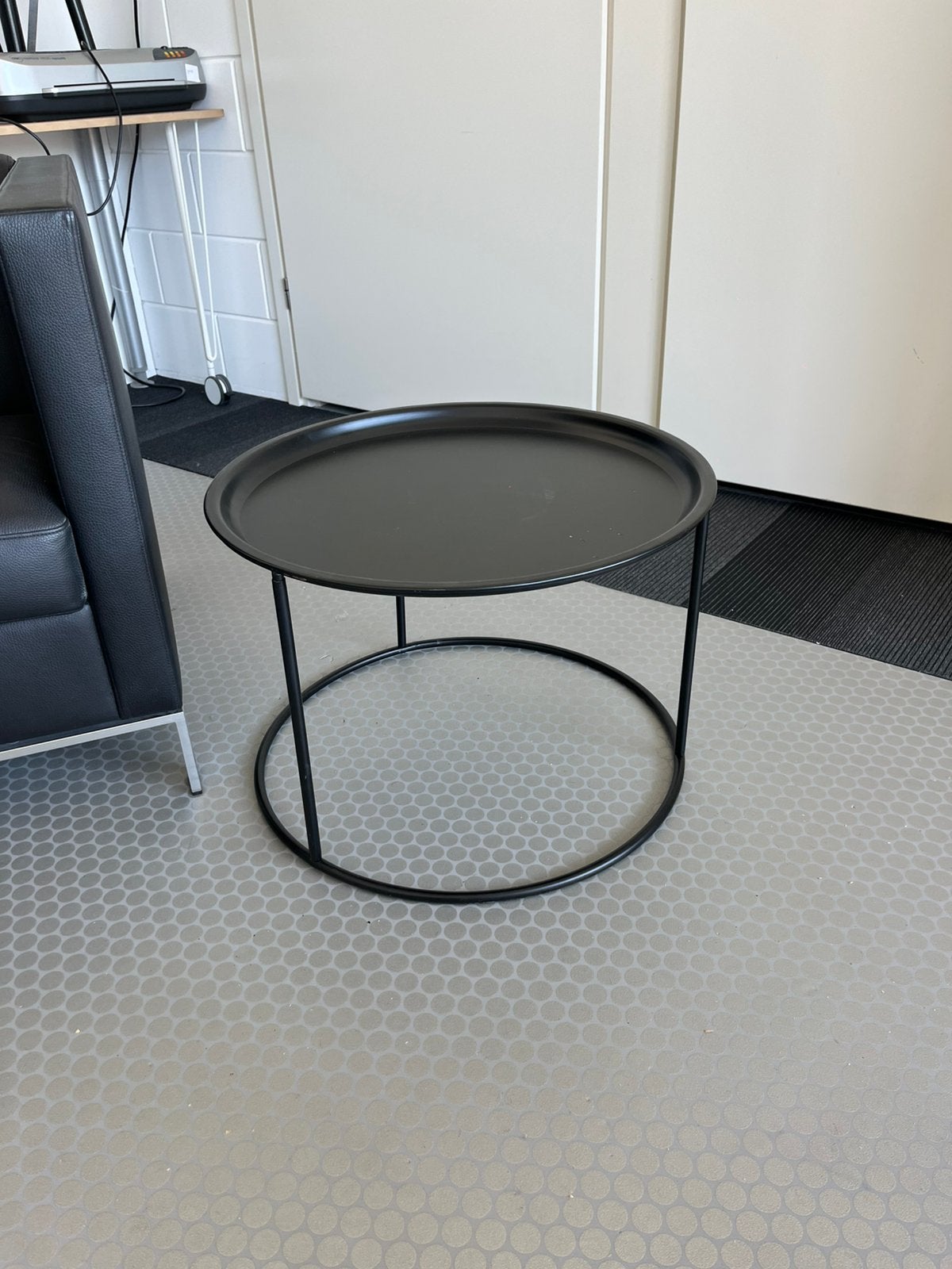 Salontafel Woood Bijtzettafel Asphalt, Huis en Inrichting, Ophalen, Asphalt, Gebruikt, Geen