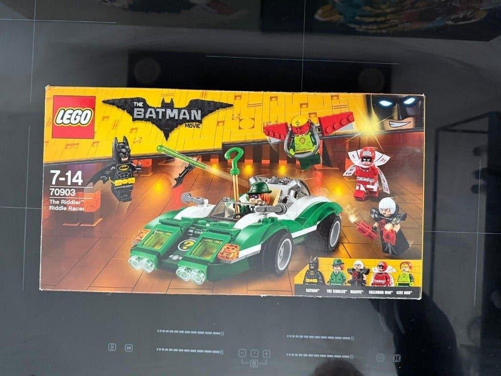 Lego the Batman Movie 70903 - The Riddler Riddle Racer, Overige thema's, Lego, Ophalen of Verzenden, Zo goed als nieuw