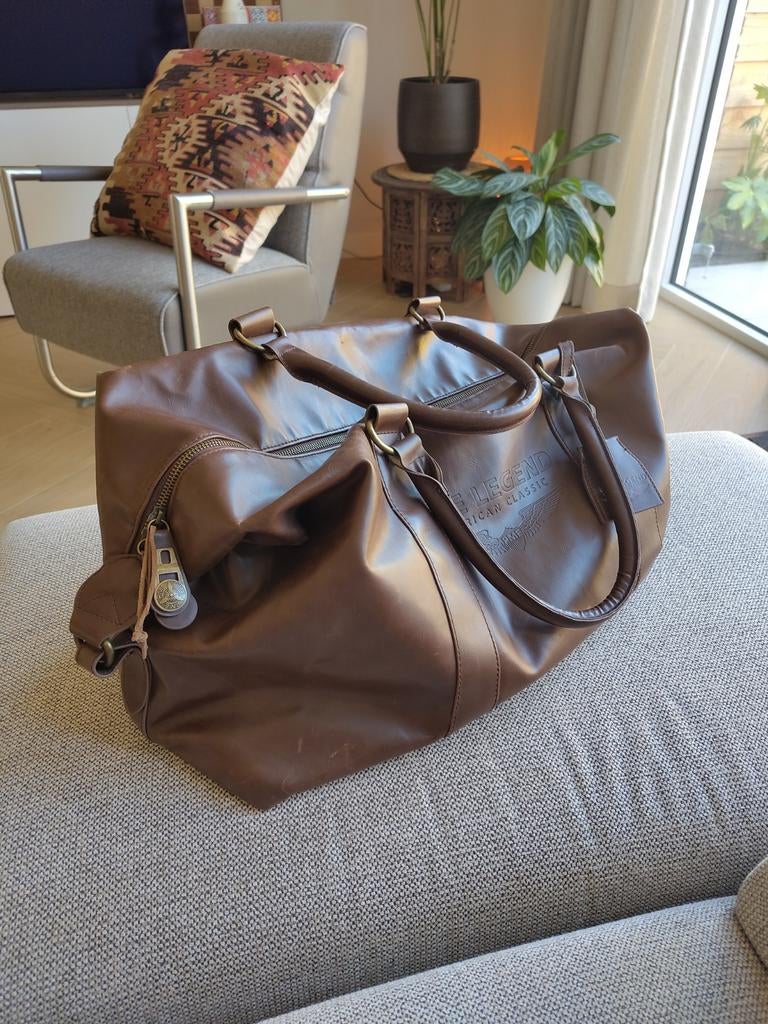 PME Legend leren tas, 30 cm of meer, Gebruikt, Bruin, Minder dan 35 cm