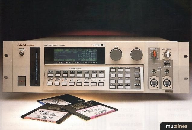 GEZOCHT! Akai s1000 Sampler, Ophalen, Zo goed als nieuw