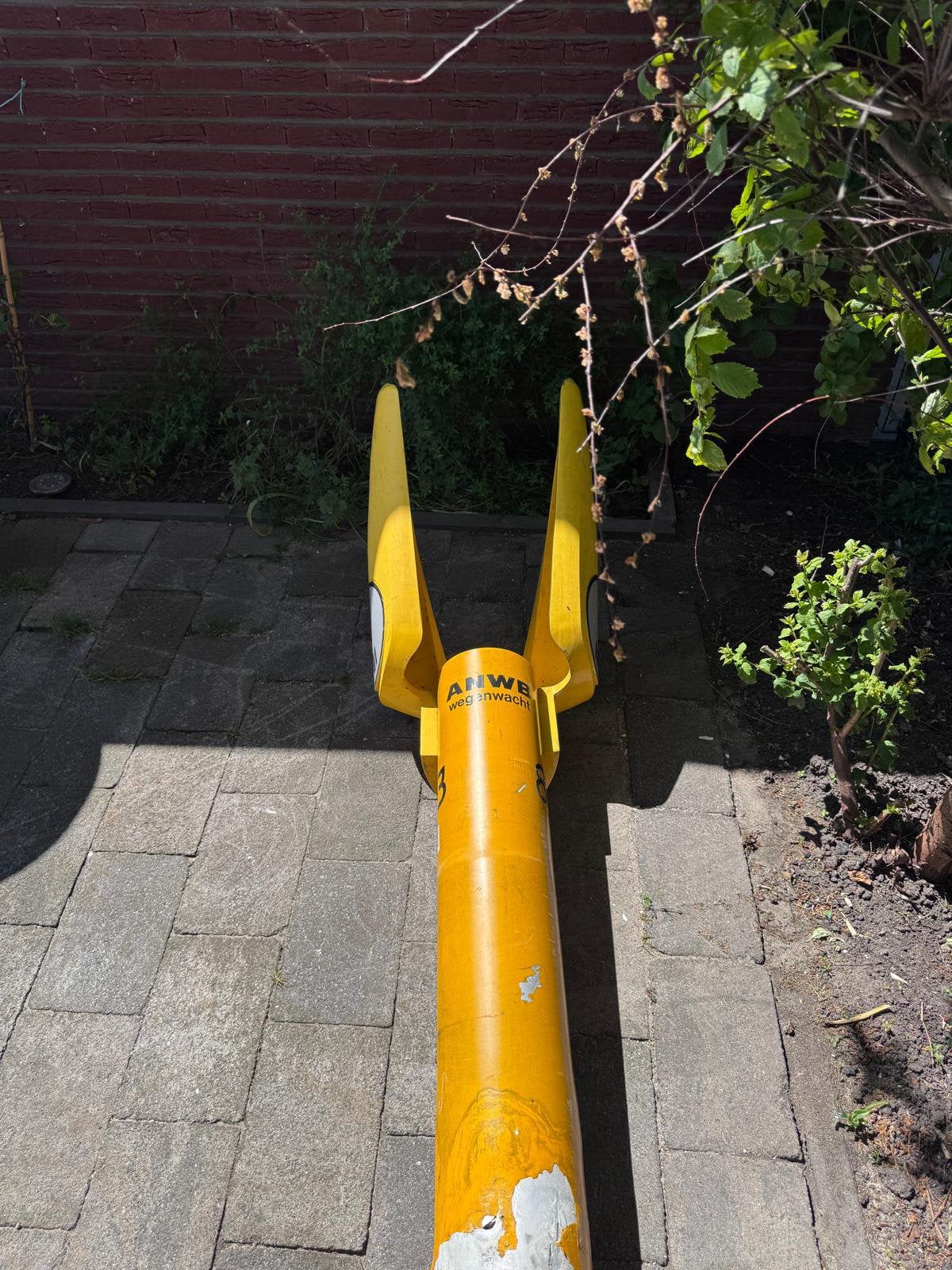 Originele ANWB-praatpaal - compleet vintage verzamelobject, Ophalen, Gebruikt