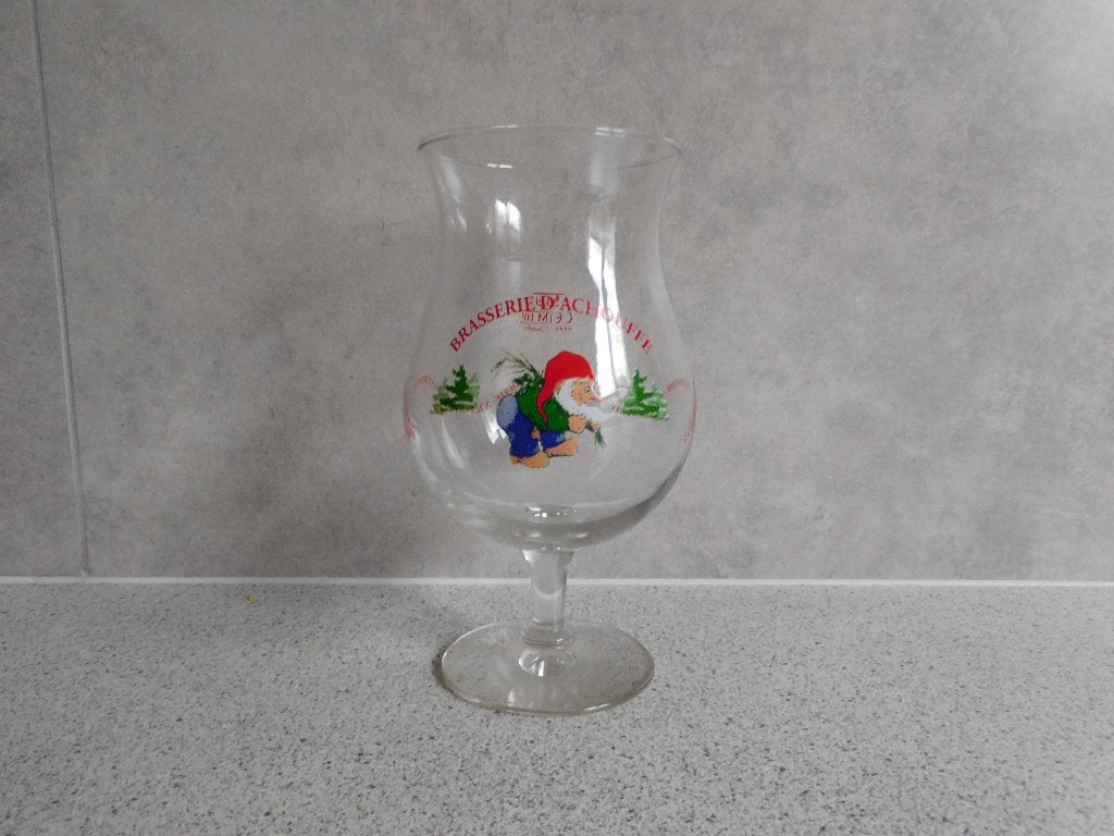 Bier Glas 0,33 Ltr.  2010 0846 Durobol La Chouffe, Verzamelen, Biermerken, Ophalen of Verzenden, Zo goed als nieuw, Glas of Glazen