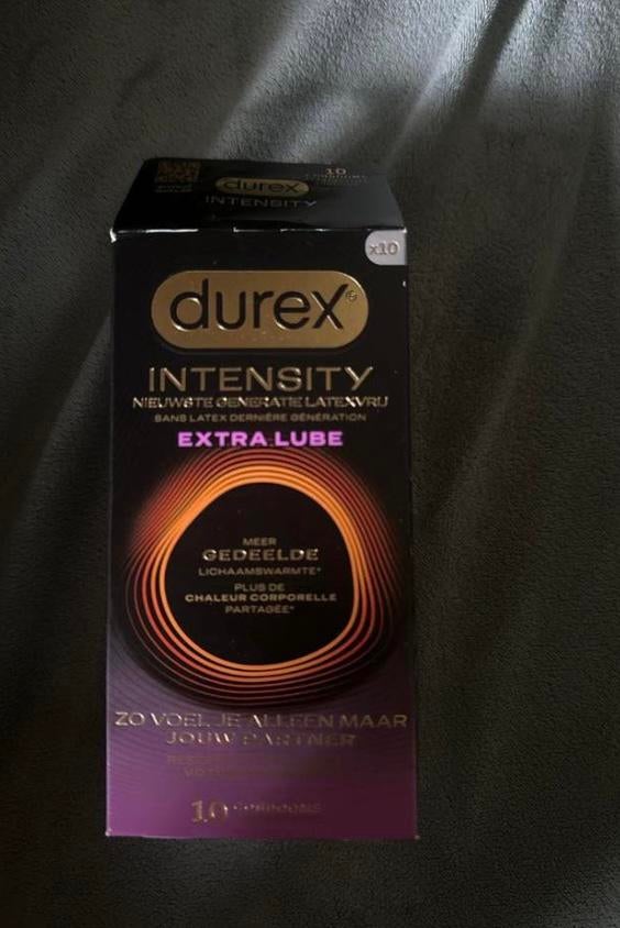 Durex Intensity condooms 10 stuks – Extra glijmiddel – Nieuw, Ophalen of Verzenden, Nieuw