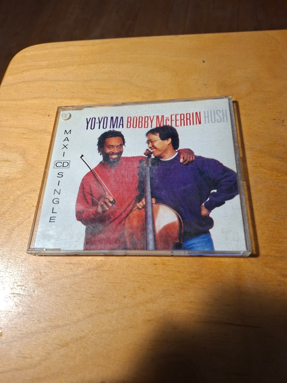 CD Single Yo-Yo Ma Bobby McFerrin - Hush, Cd's en Dvd's, Ophalen of Verzenden, Gebruikt, Klassiek
