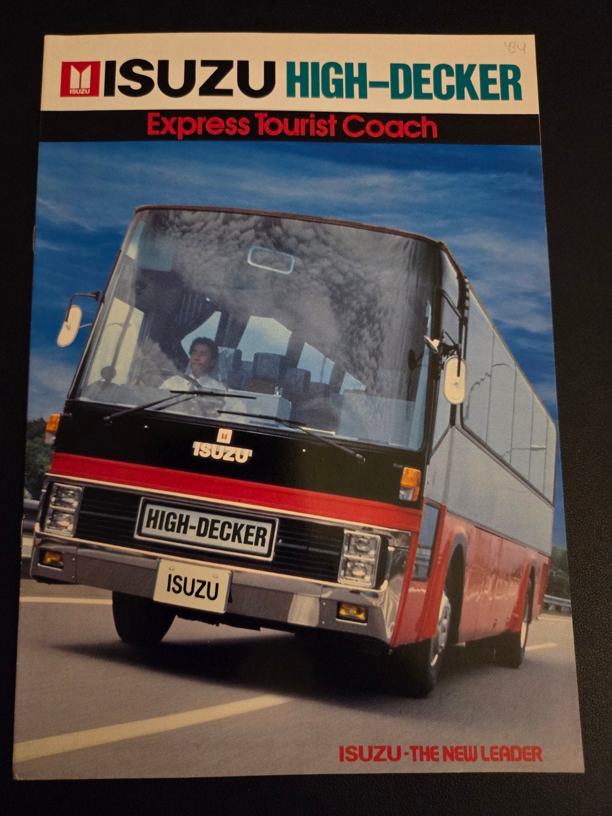 Brochure Isuzu High-Decker Bus 1983, Ophalen of Verzenden, Zo goed als nieuw, Overige merken