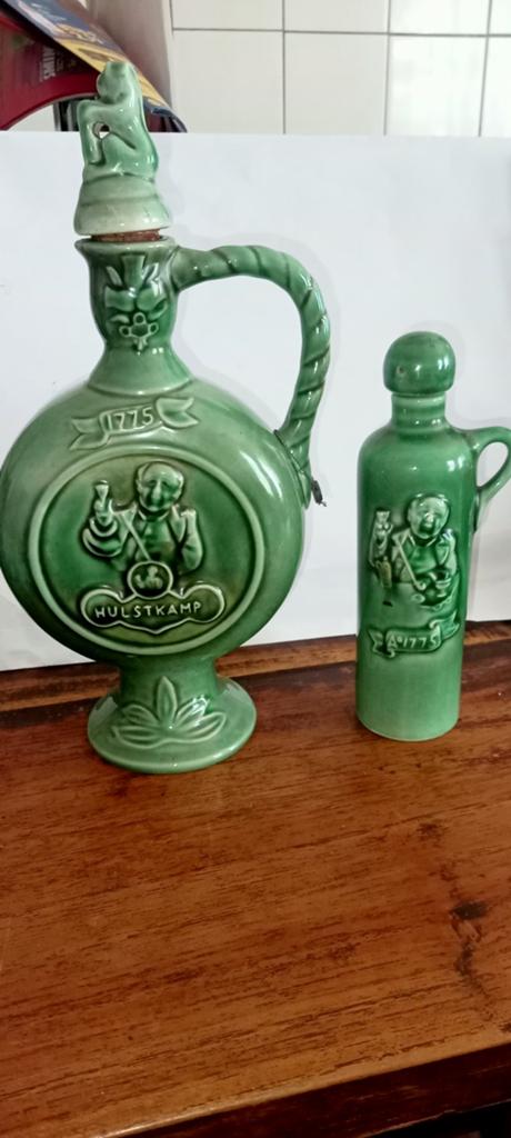 Set van 2 Hulstkamp kruiken uit 1950 - Groot en Klein, Ophalen of Verzenden