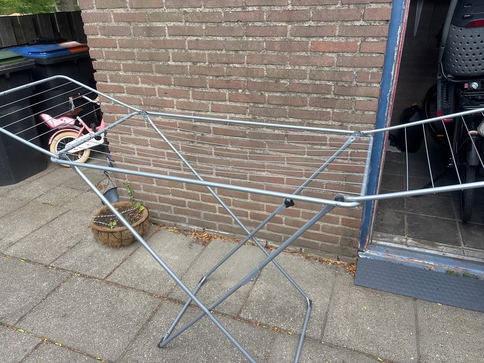 Gratis af te halen: Droogrek, Ophalen, Gebruikt
