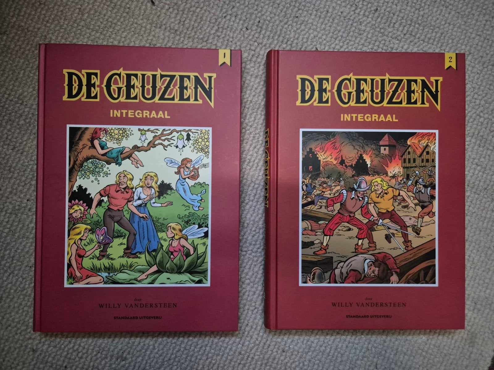 De Geuzen Integraal 1 & 2 - Willy Vandersteen, Boeken, Willy Vandersteen, Nieuw, Ophalen of Verzenden, Meerdere stripboeken