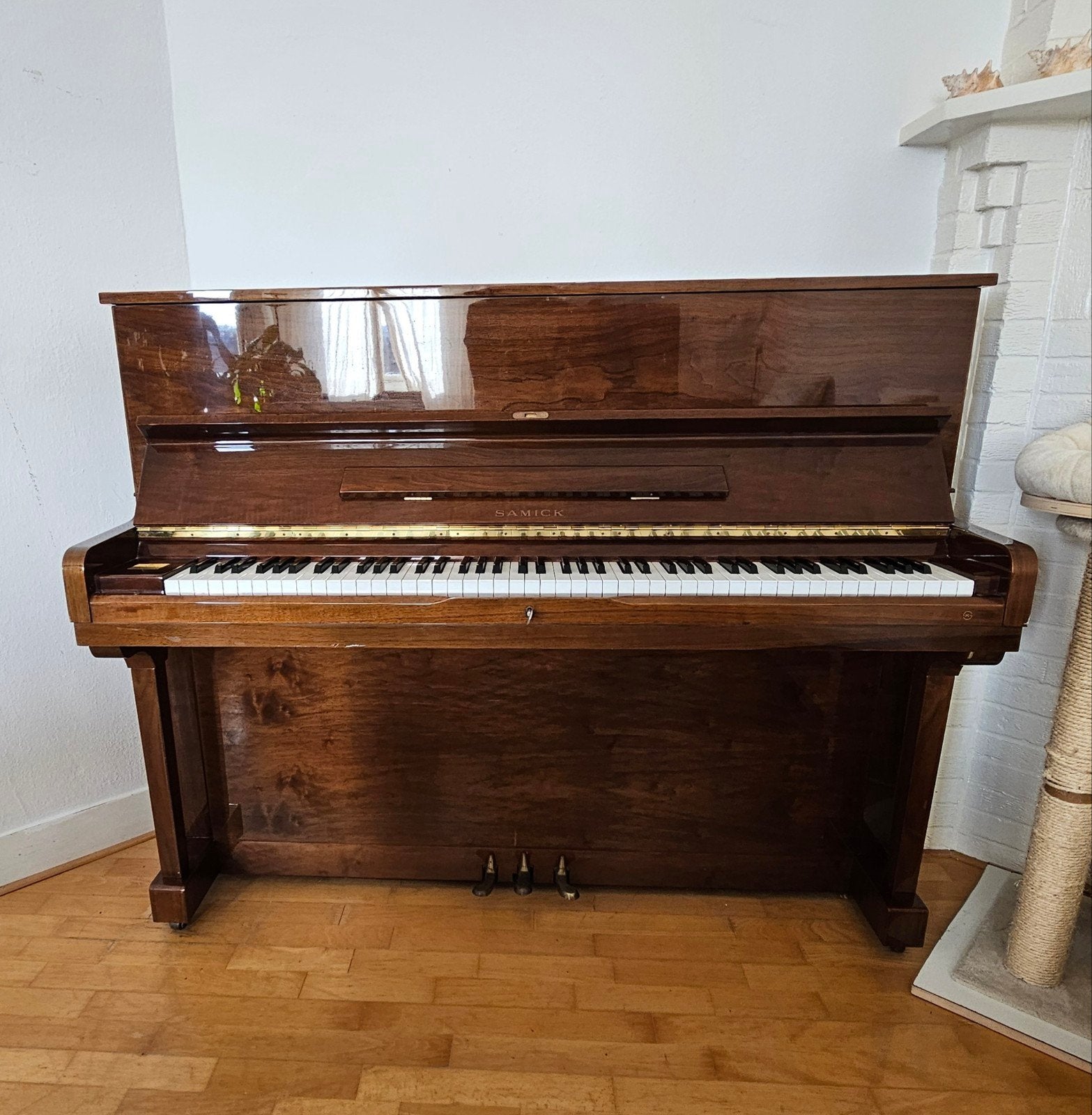 Samick piano, Muziek en Instrumenten, Piano's, Gebruikt, Ophalen