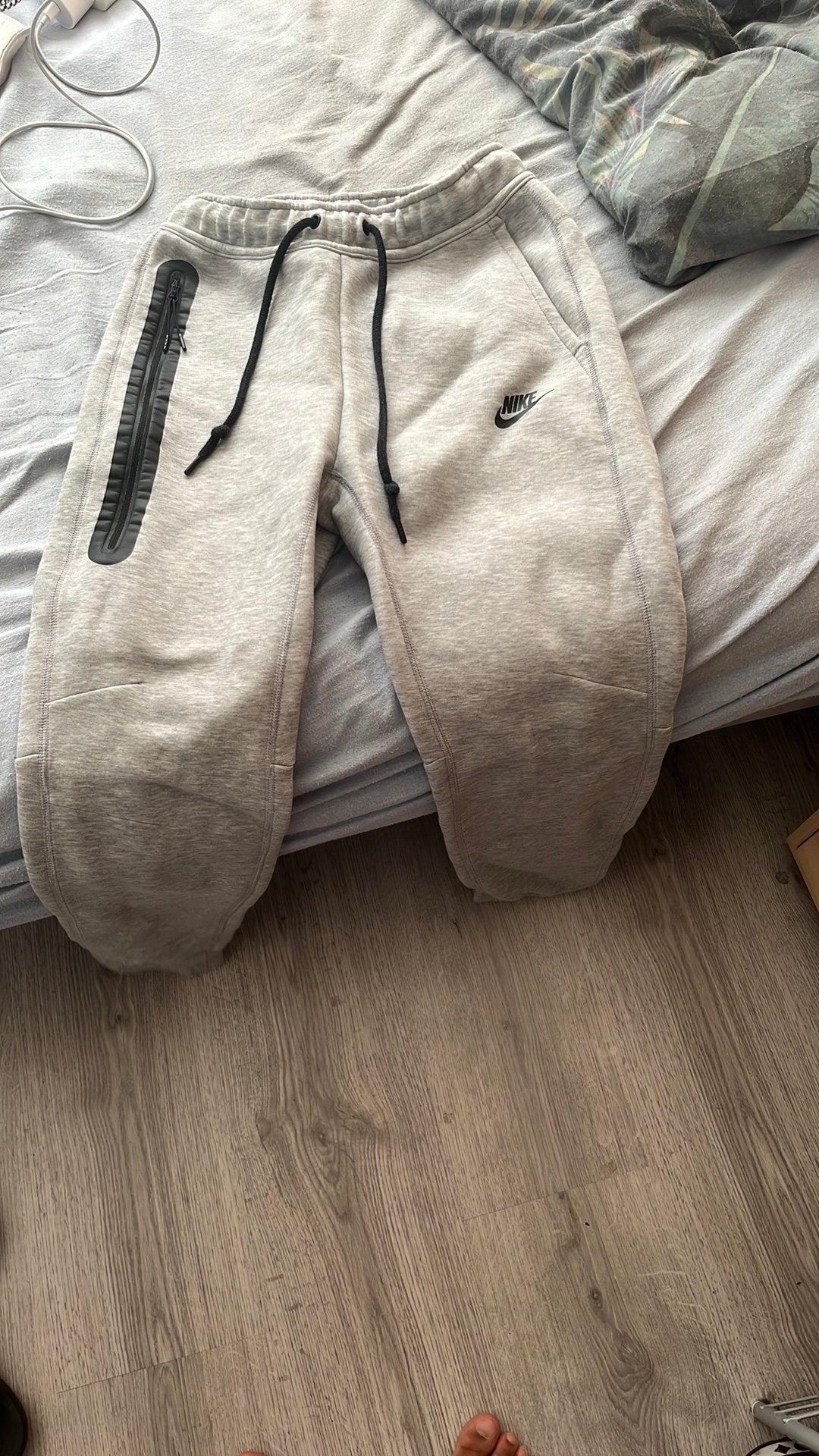 Frisse nike tech (maat XS) heren, Ophalen of Verzenden, Zo goed als nieuw, Maat 46 (S) of kleiner, Grijs
