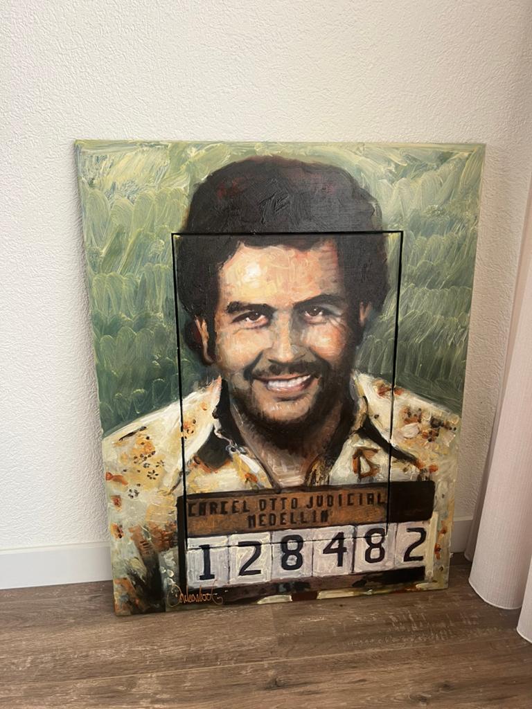 Pablo Escobar ‘Mugshot’ by Donkersloot, Ophalen of Verzenden