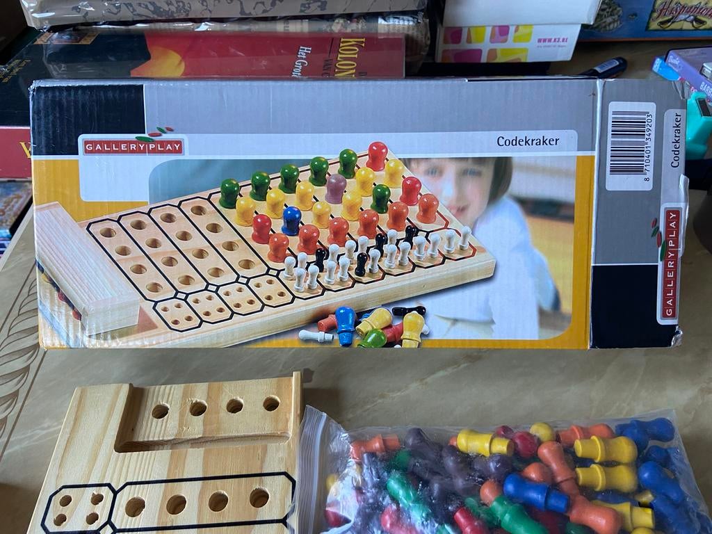 Codekraker - Strategisch bordspel voor jong en oud, Een of twee spelers, Ophalen of Verzenden, Zo goed als nieuw