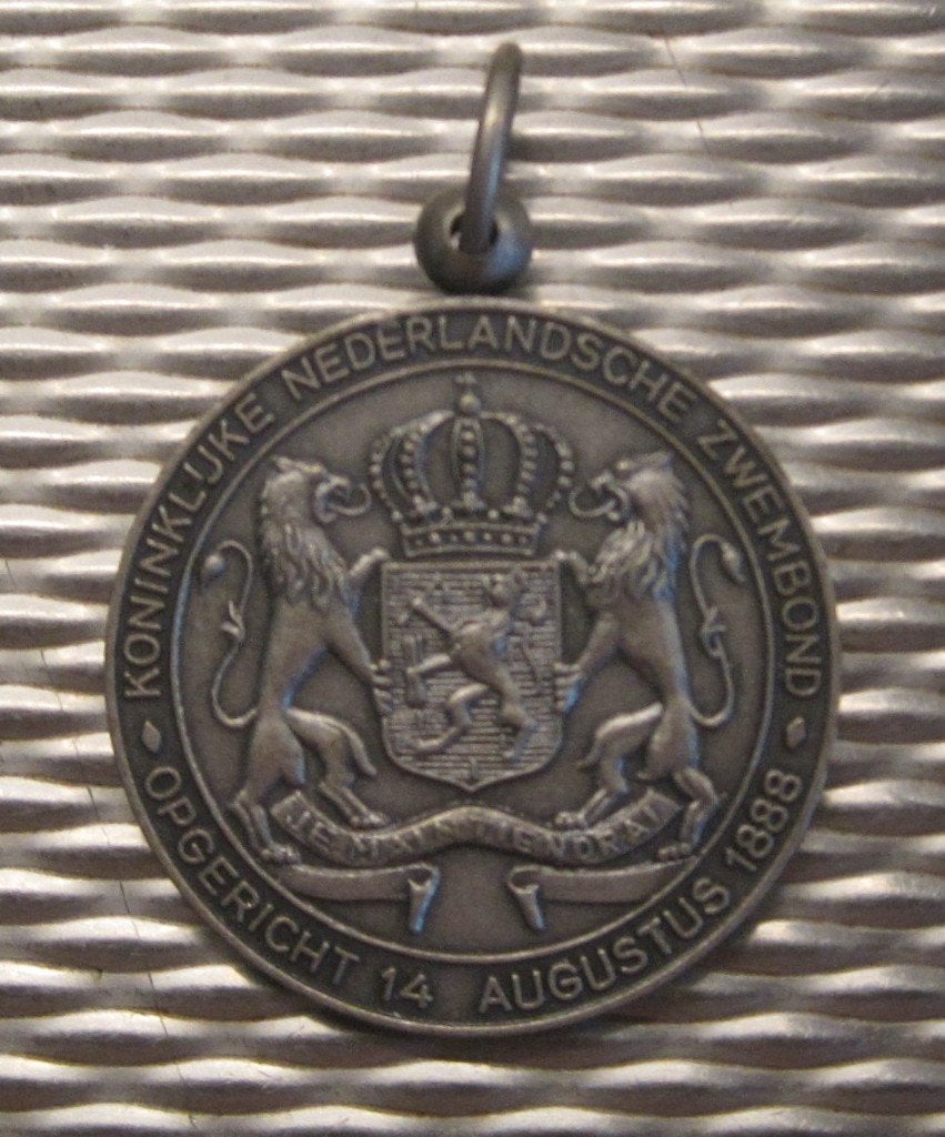 PENNING - MEDAILLE - ZWEMMEN, Postzegels en Munten, Penningen en Medailles, Verzenden, Overige materialen, Nederland