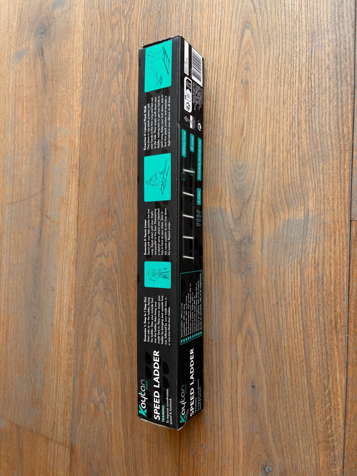Speedladder 400cm met 8 sporten en opbergtasje, Sport en Fitness, Ophalen of Verzenden, Nieuw