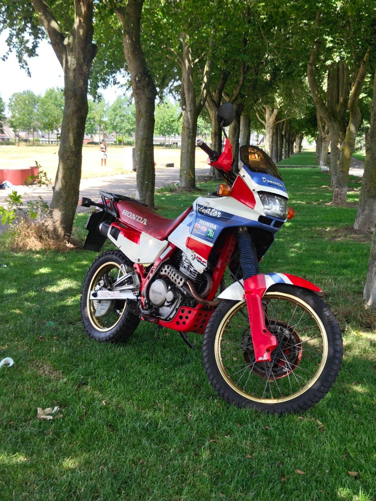 Honda NX 650 Dominator 'Parijs Dakar' A2 rijbewijs, Motoren, Motoren | Honda, Gebruikt, Particulier, Enduro, Minimaal motorrijbewijs A2