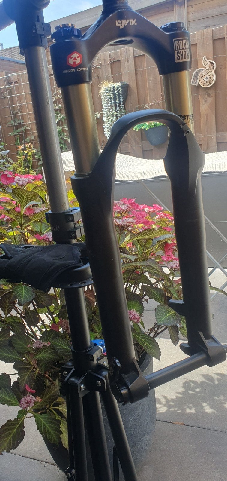 Rockshox lyric air  u-turn 26"  1 1/8, Fietsen en Brommers, Ophalen, Gebruikt