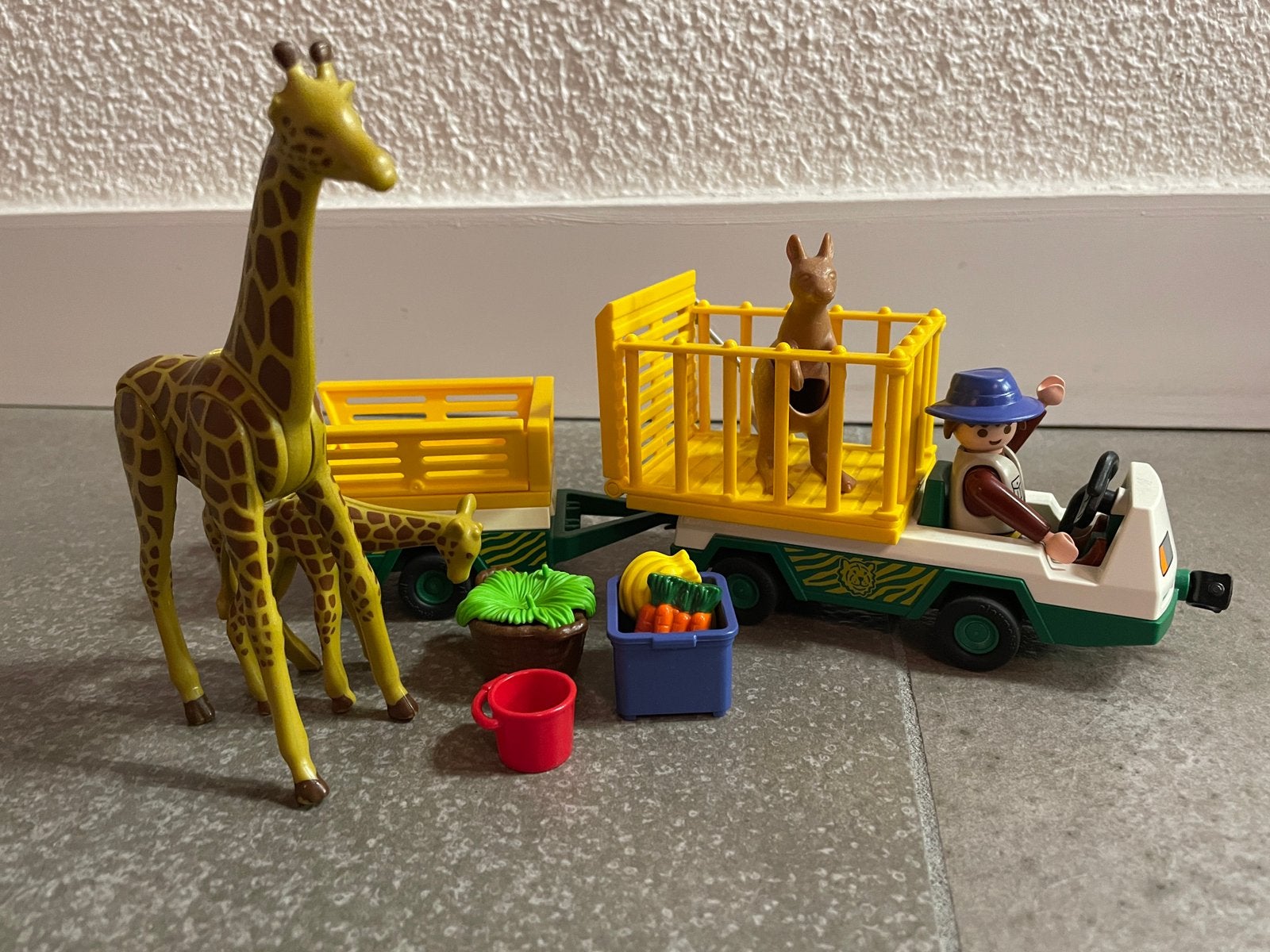 Playmobil Zoo Dierentransport + Giraf baby, Ophalen of Verzenden