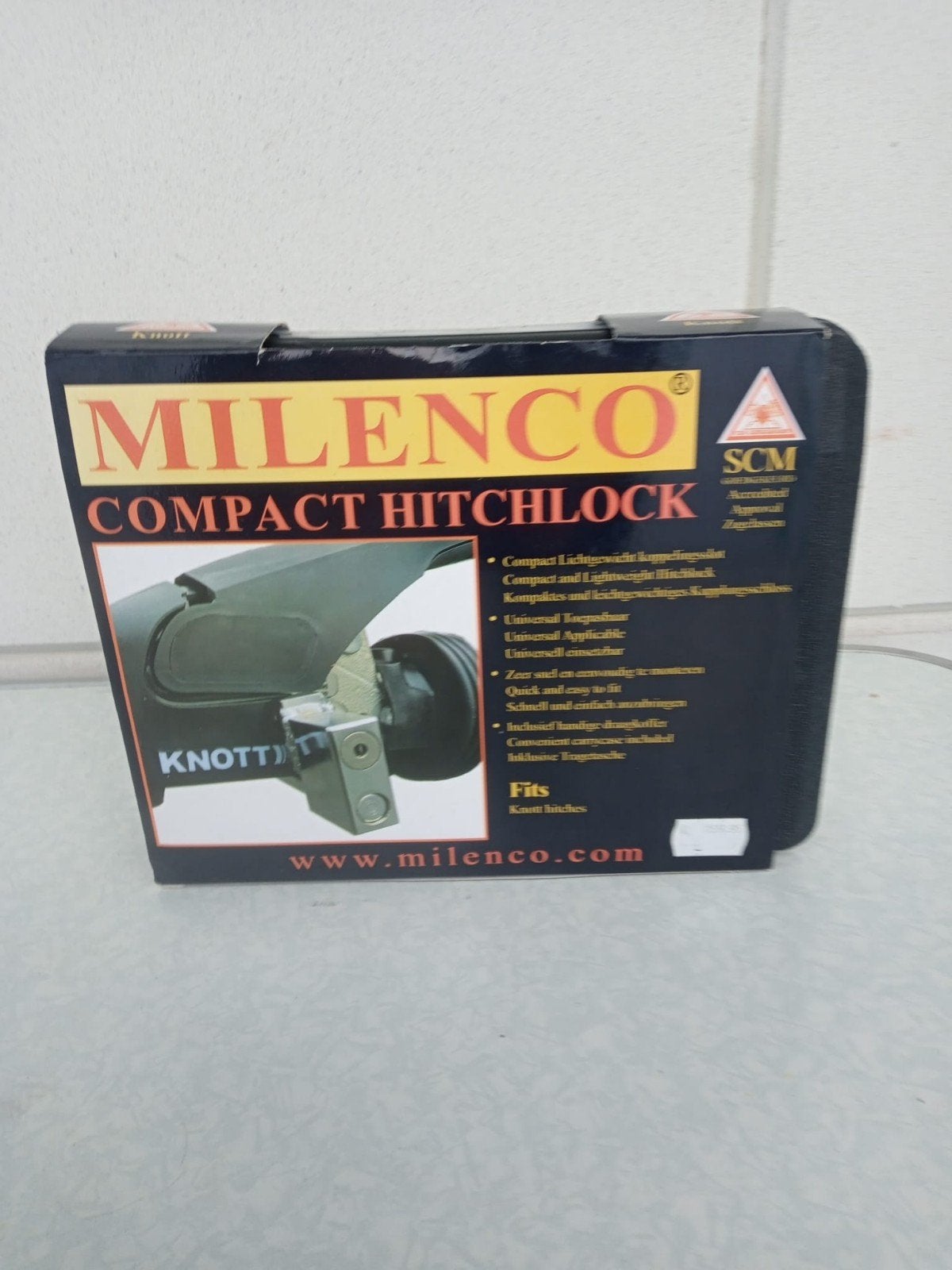 Milenco disselslot, Caravans en Kamperen, Ophalen