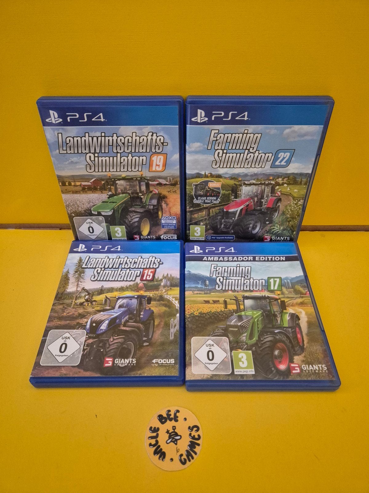 Farming Simulator 15, 17, 19 & 22, Spelcomputers en Games, Online, Gebruikt, Verzenden, 1 speler