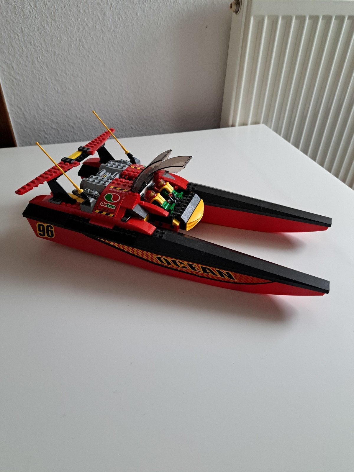 Lego Racers 7244 Powerboat, Lego, Ophalen of Verzenden, Zo goed als nieuw, Racers