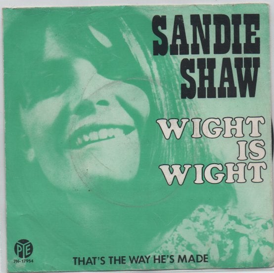 Sandie Shaw- Wight is Wight Zeldzaam