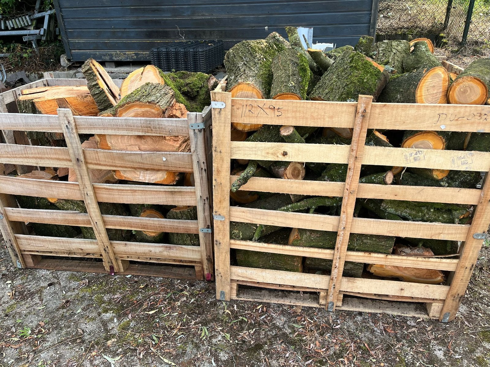 Pruimenboomhout ruim 1,5 kuub, Tuin en Terras, Minder dan 3 m³, Ophalen