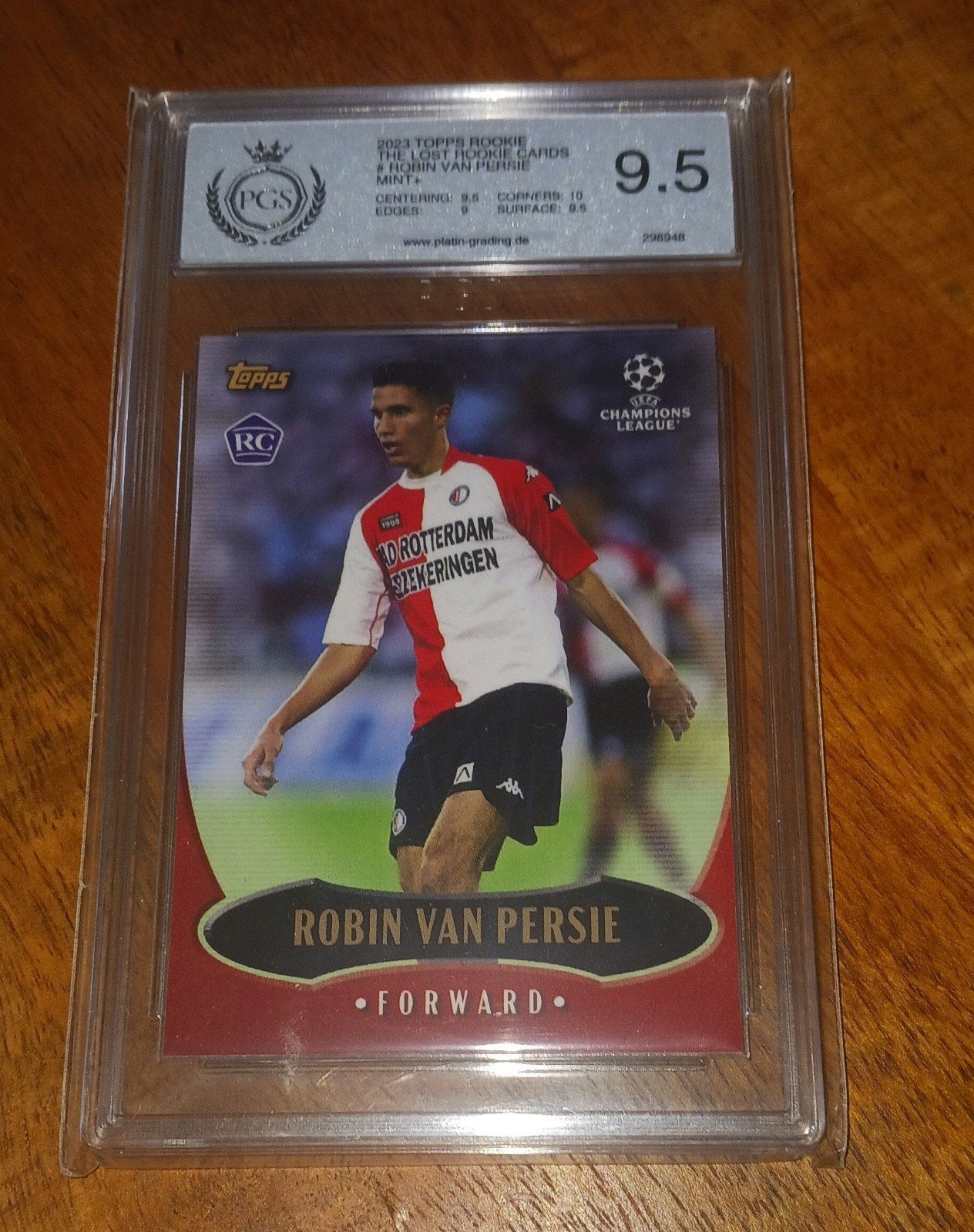 Robin van Persie/ RC, Ophalen of Verzenden, Nieuw, Feyenoord, Spelerskaart