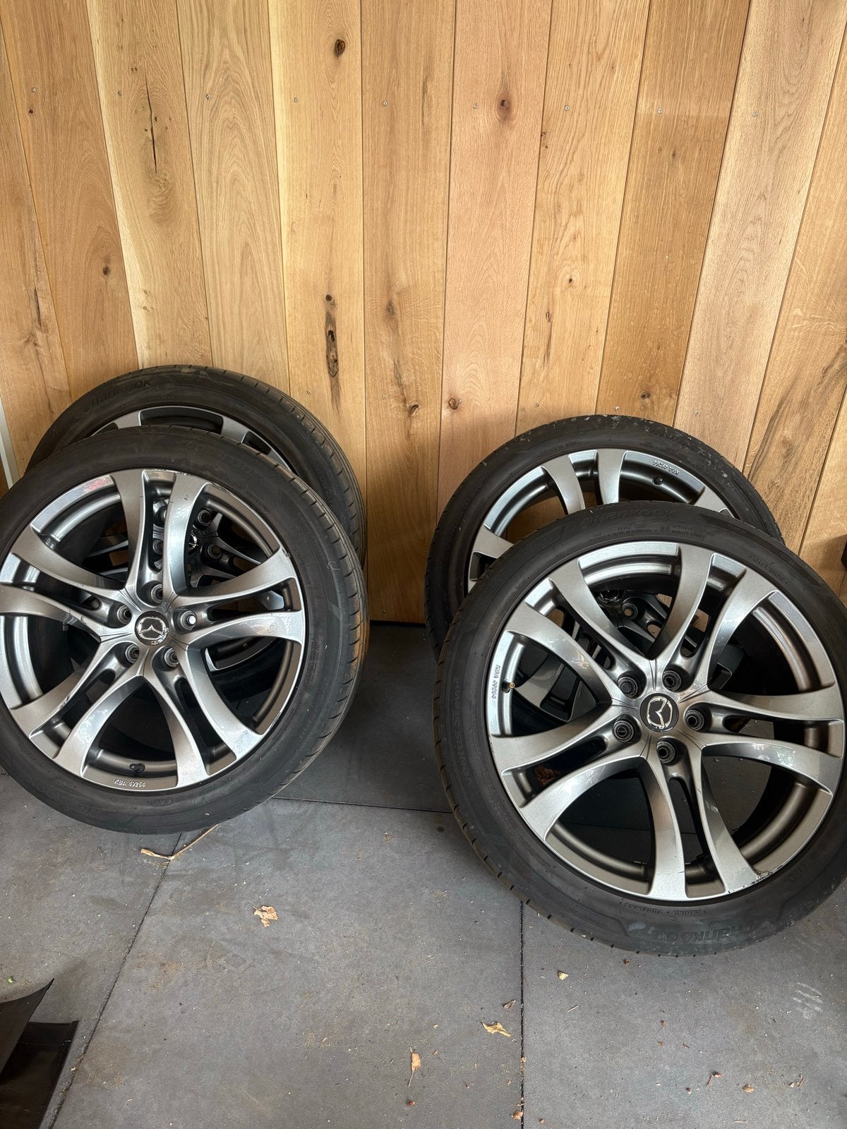 Mazda 6 19 inch velgen zomerset 2012 - 2024, Auto-onderdelen, Banden en Velgen, Ophalen, 19 inch, Zomerbanden, 225 mm
