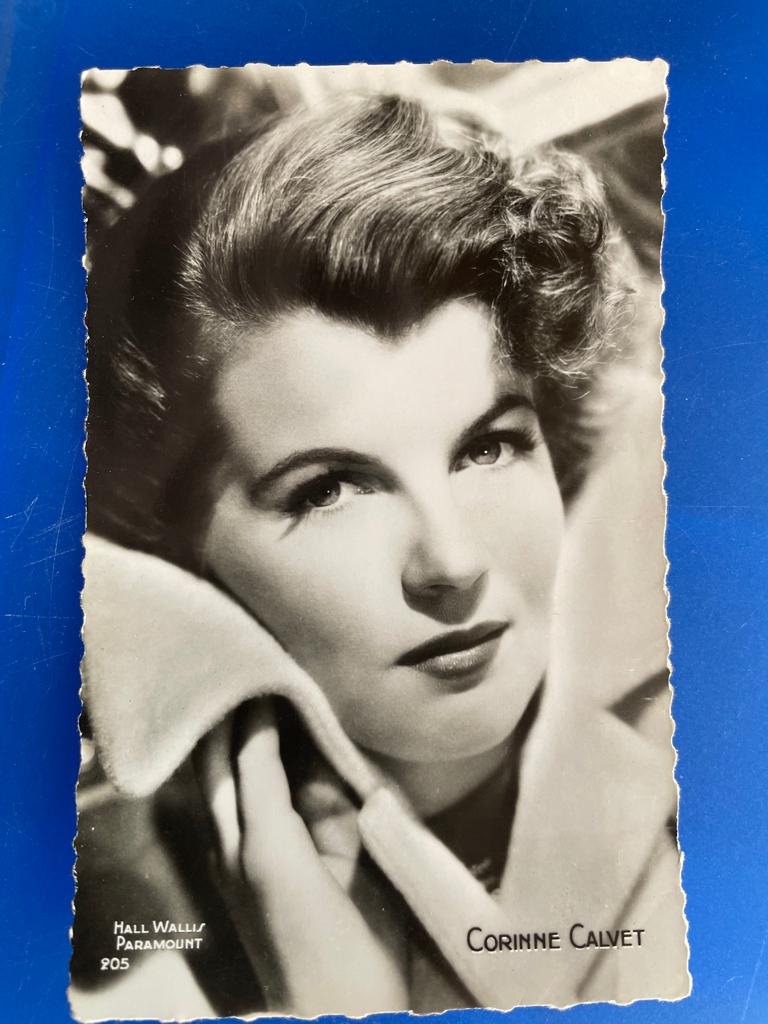 ansichtkaart / kaart van Corinne Calvet 1., Verzenden, 1940 tot 1960, Sterren en Beroemdheden