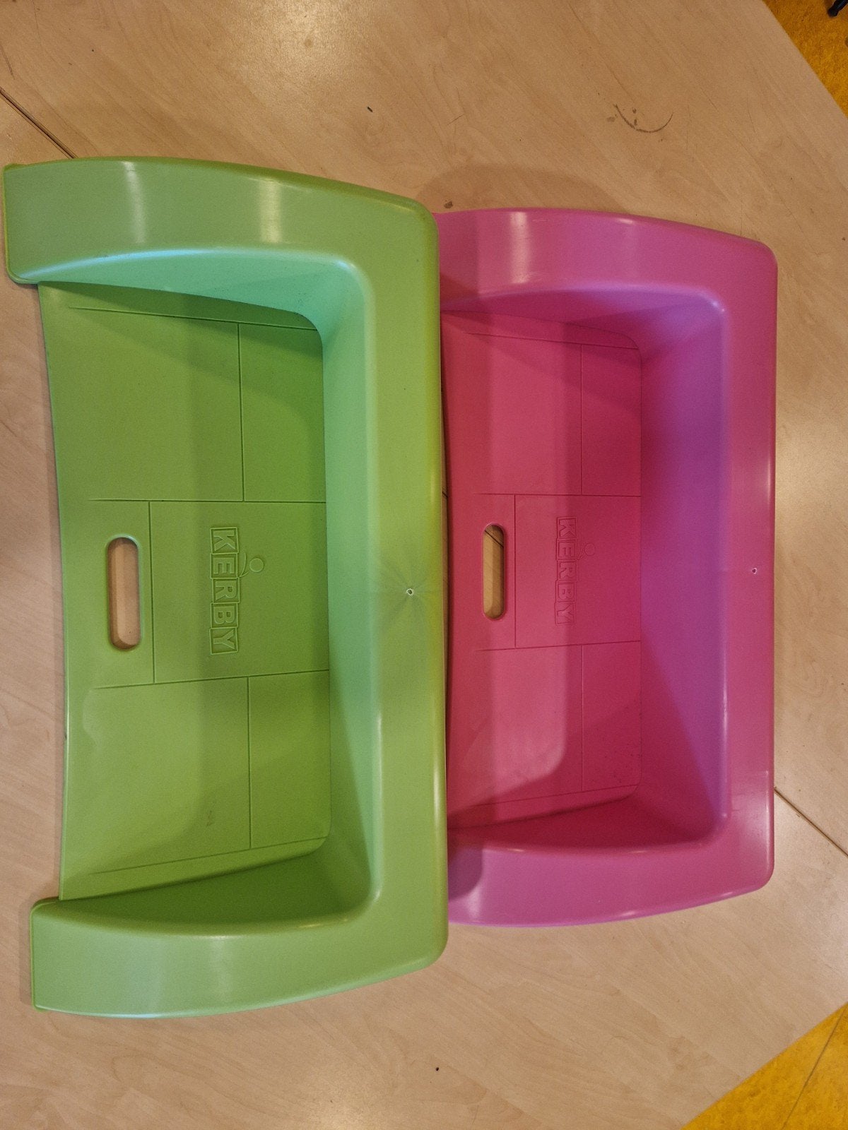 Kerby stoepranden (2 stuks) - Groen en Roze, Ophalen of Verzenden, Nieuw