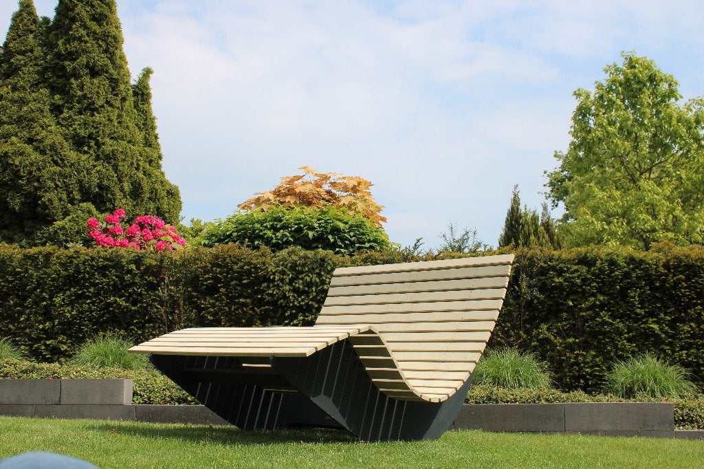Exclusieve Handgemaakte Schommelstoelen - 2 Stuks leverbaar, Tuin en Terras, Ophalen, Nieuw, Hout, Schommelbank
