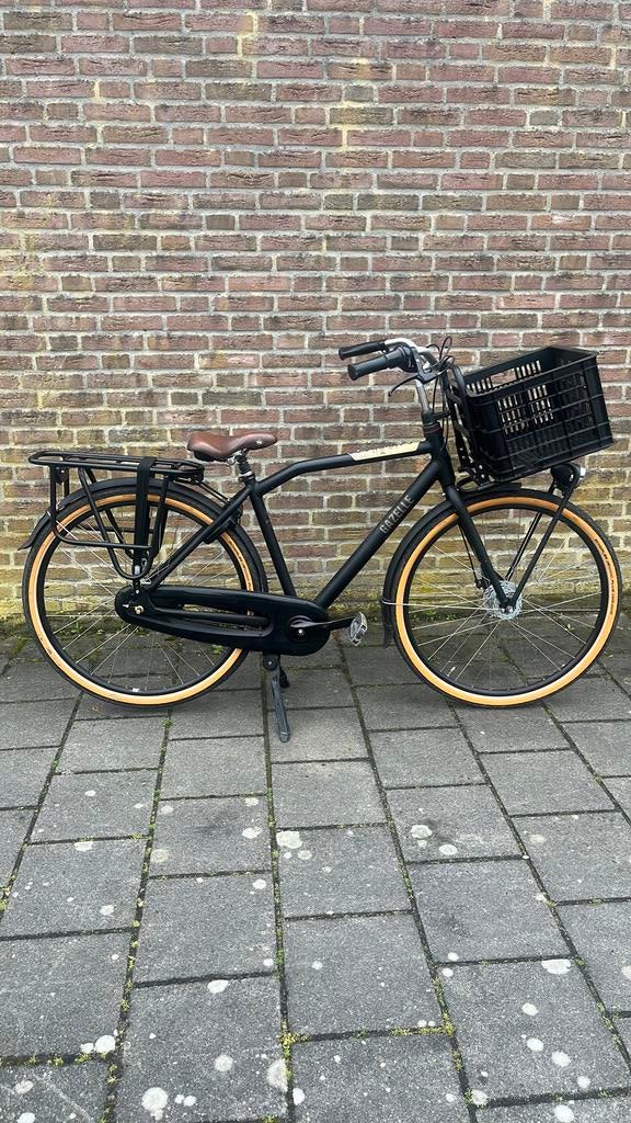 Gazelle HeavyDuty transportfiets, Fietsen en Brommers, Fietsen | Heren | Herenfietsen, Ophalen, Versnellingen, Zo goed als nieuw