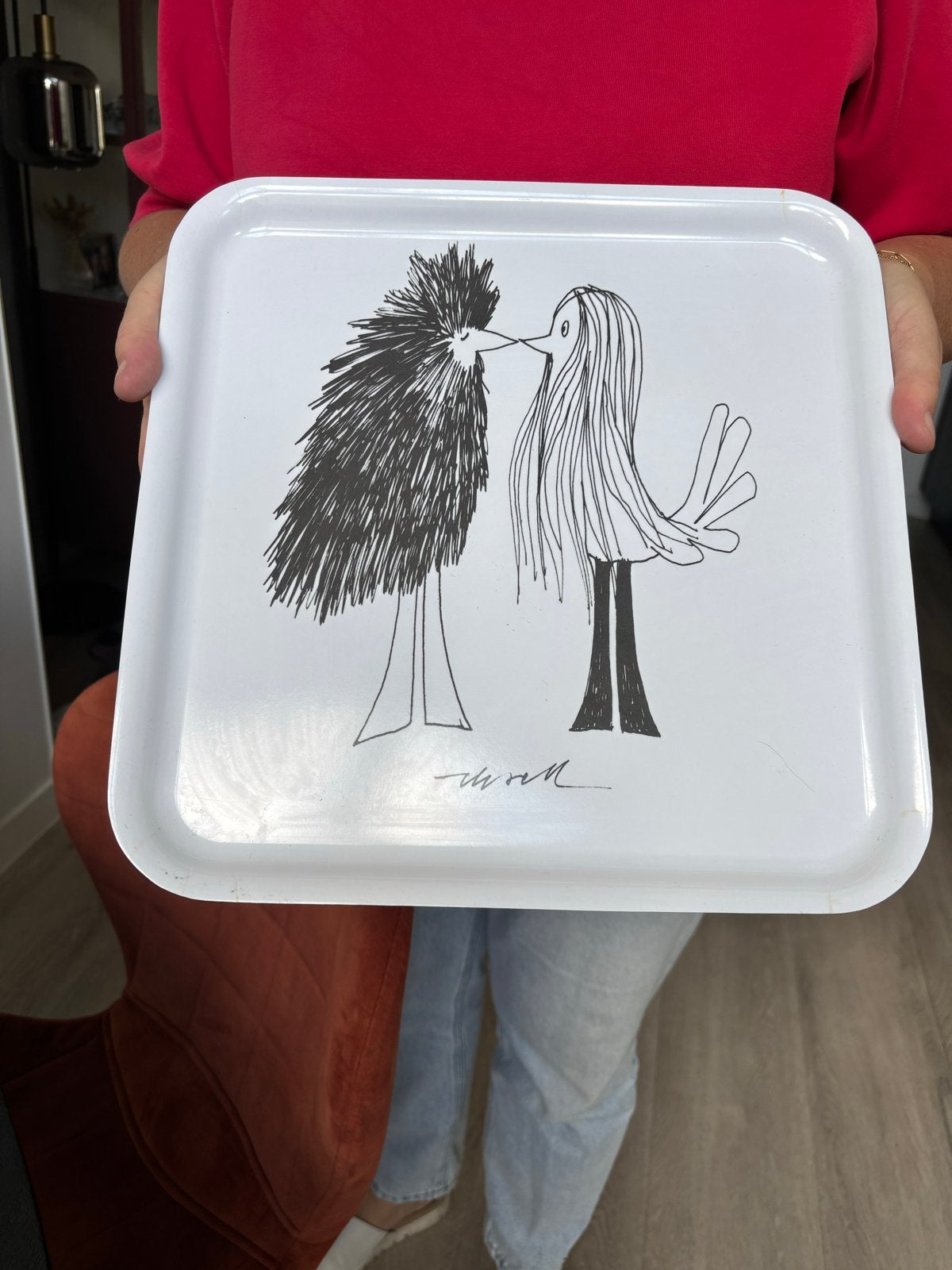IKEA Önskedröm dienblad- Zo goed als nieuw, Kunststof, Vierkant, Ophalen of Verzenden, Zo goed als nieuw